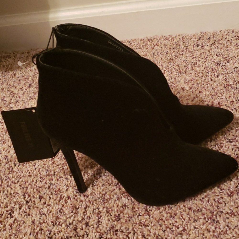 Velvet Booties